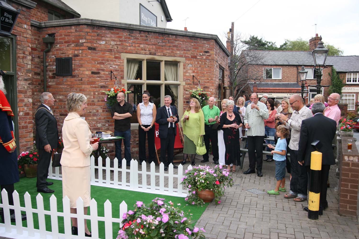 Re-opening of the Ring O; Bells Christleton in 2008  Re-opening of the Ring O; Bells Christleton in 2008