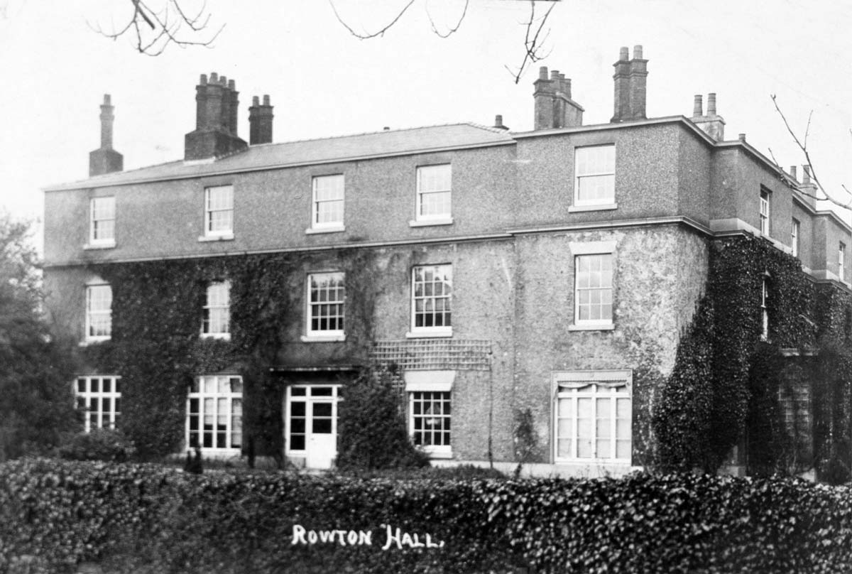 Rowton Hall near Chester  Rowton Hall near Chester