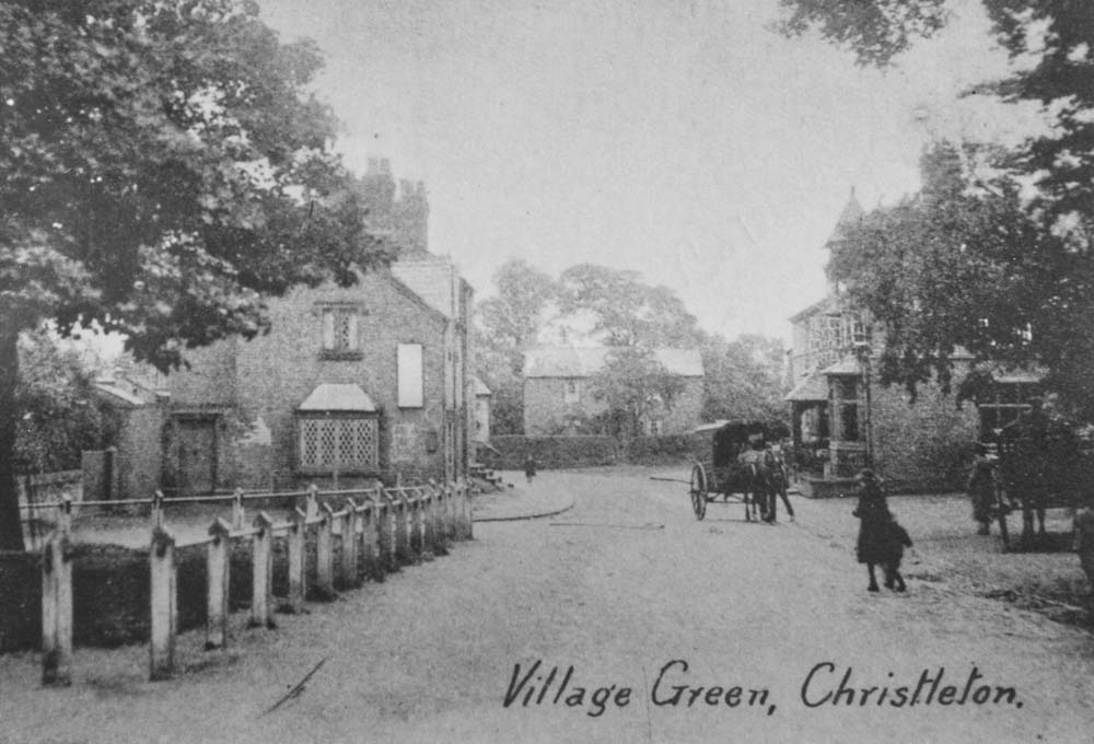 Christleton Village Green in 1907
