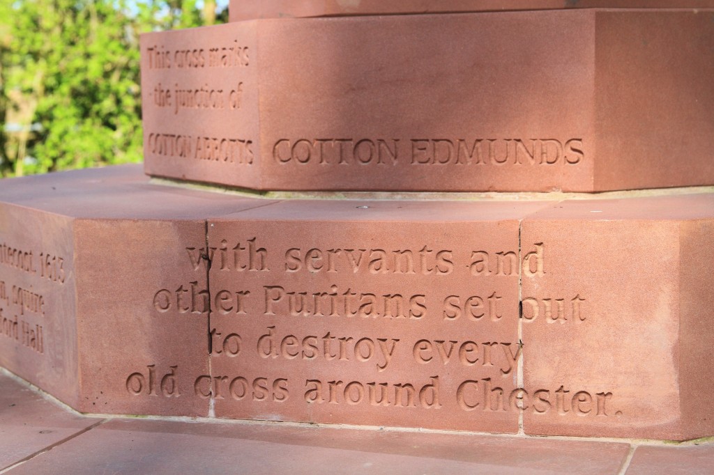 Servants and other Puritans set out to destroy every old cross around Chester  Servants and other Puritans set out to destroy every old cross around Chester