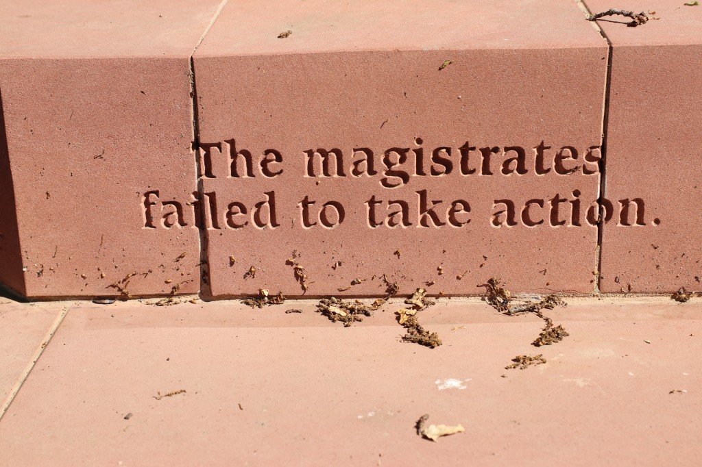 The magistrates failed to take action  The magistrates failed to take action
