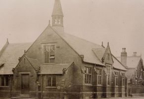 The New Boys School and Schoolmasters house