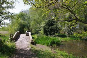 Christleton side of the bridge