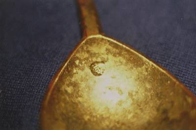 Baptism Spoon detail