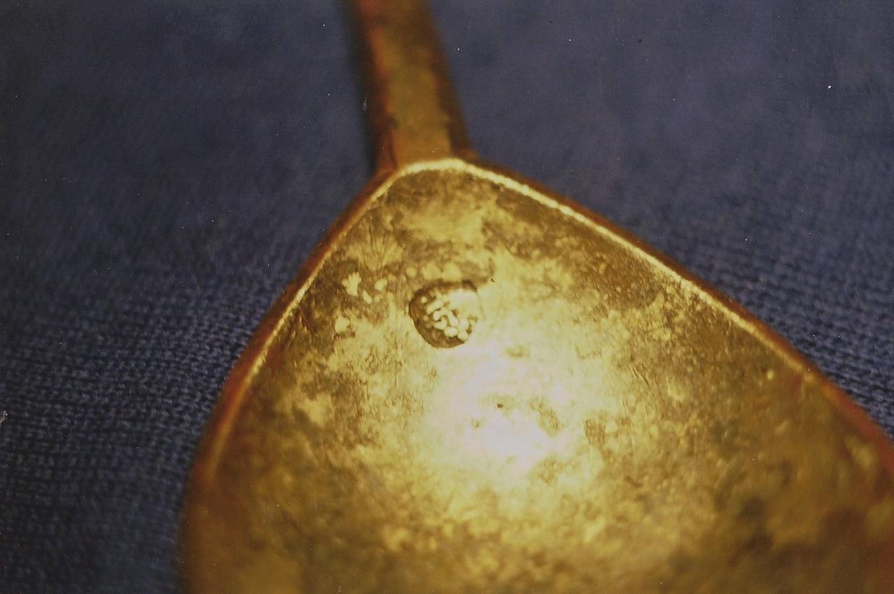 Baptism Spoon detail