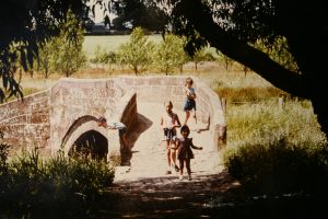 Historic shot of Hockenhull bridge