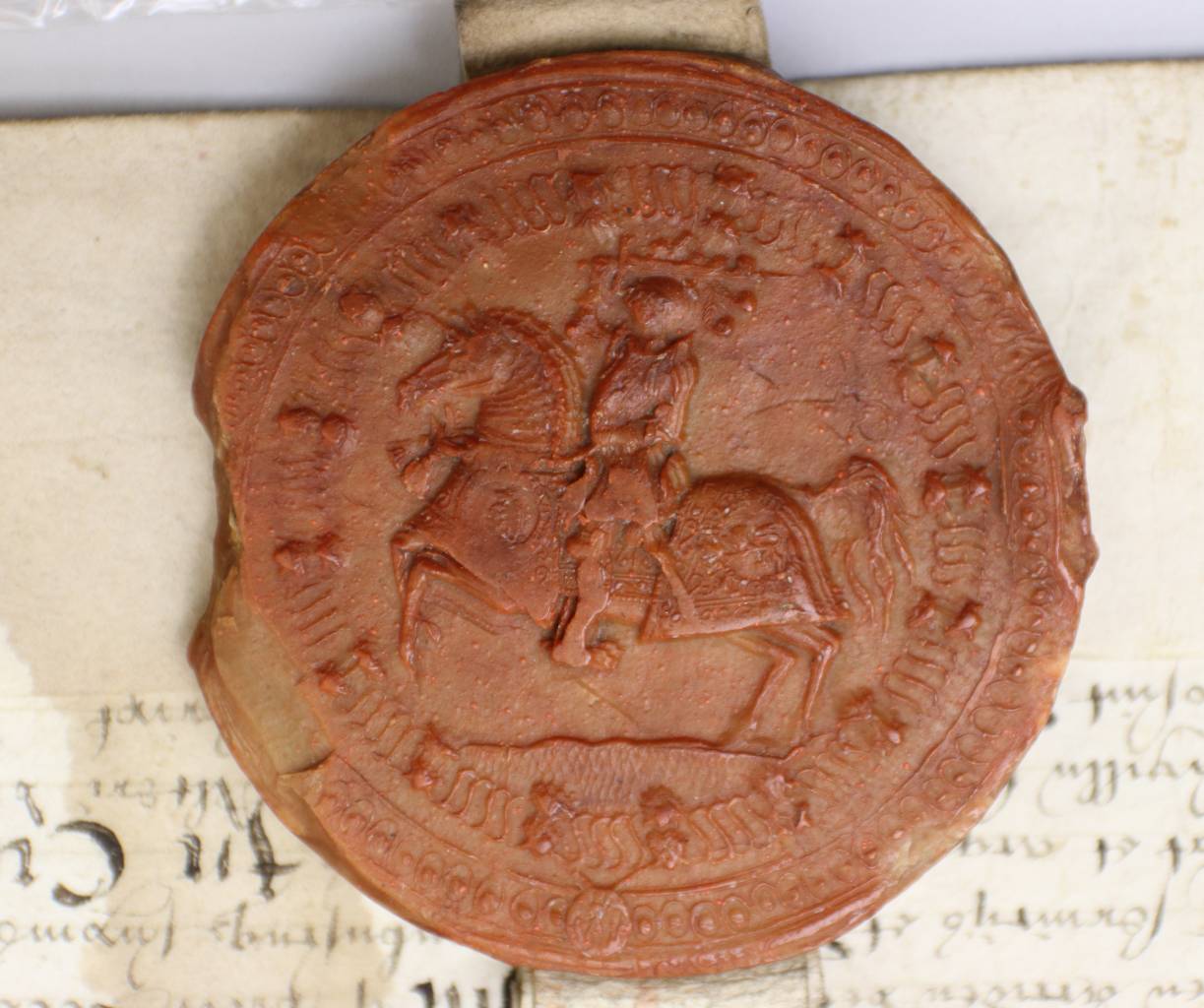 Reverse of Lord Leycester Seal