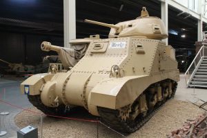 Montgomery's Personal Tank at Duxford