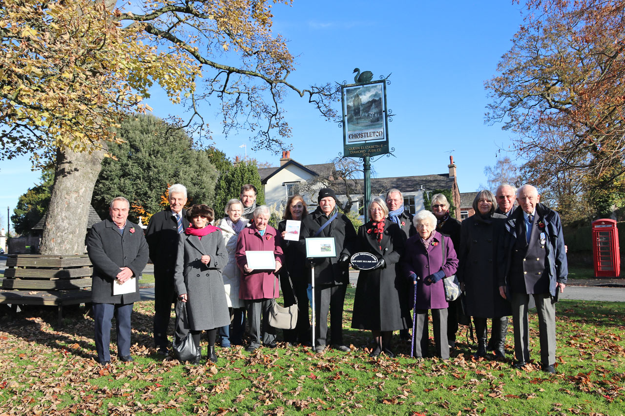Villagers with Award November 2019  Villagers with Award November 2019