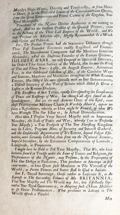 Ogilby Dedication to Charles II