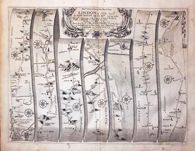 Plate 24 John Ogilby Road Map 1675