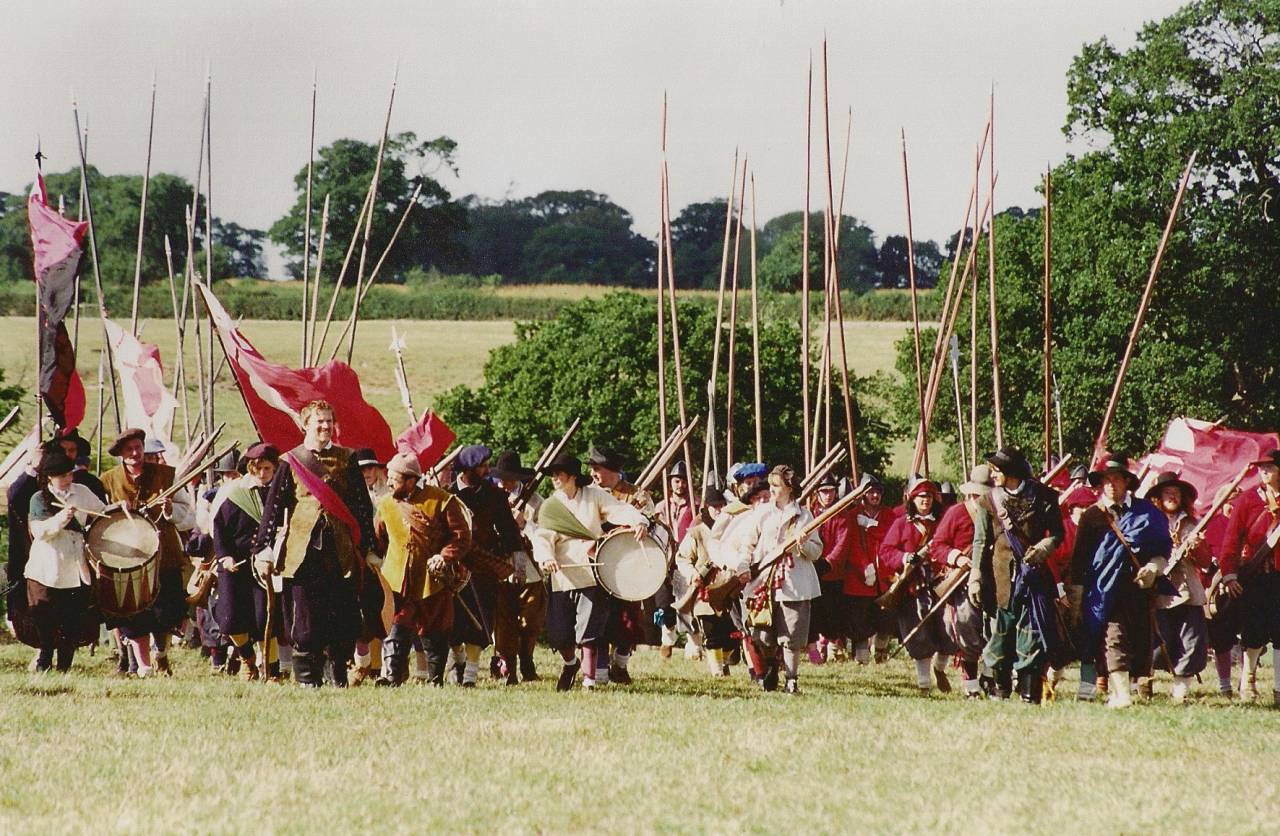 Re-enactment of the Battle of Rowton Moor 1995