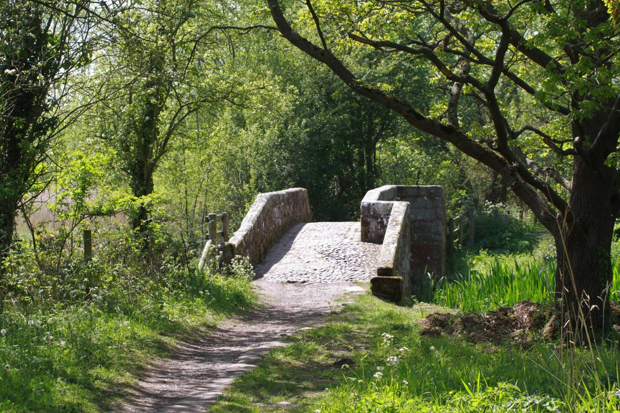 The west bridge at Hockenhull