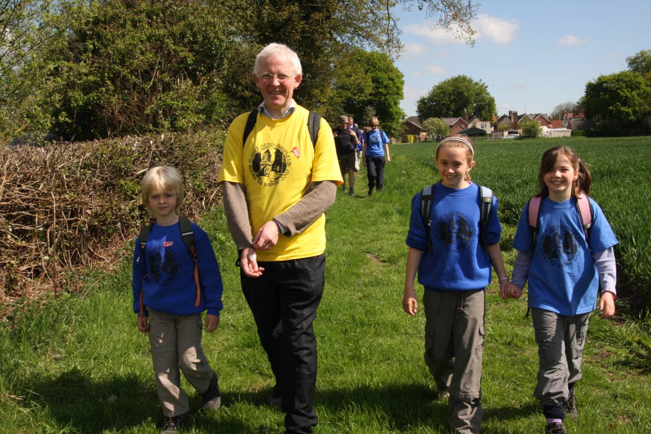  Doing the walk Beating the Bounds 2010 