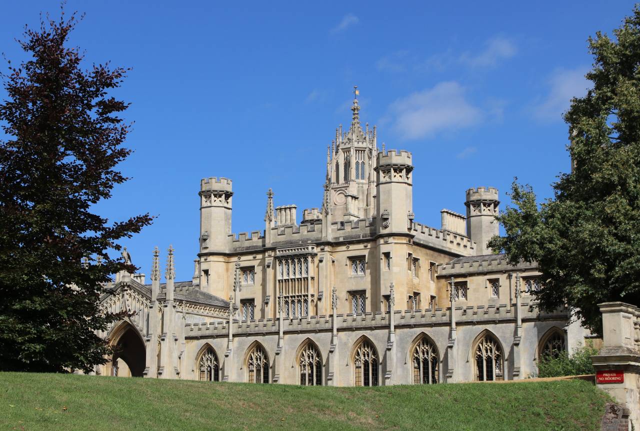 St.John's College, Cambridge from the River