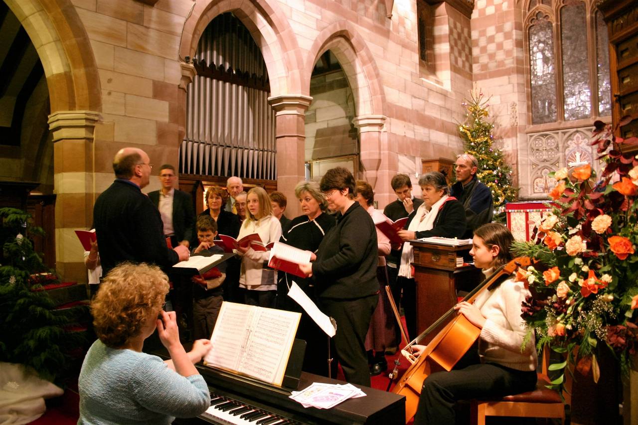 The Choir singing Faure Requiem in 2005