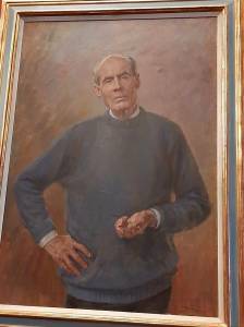  Portrait of Leonard Cheshire at Grosvenor Museum 