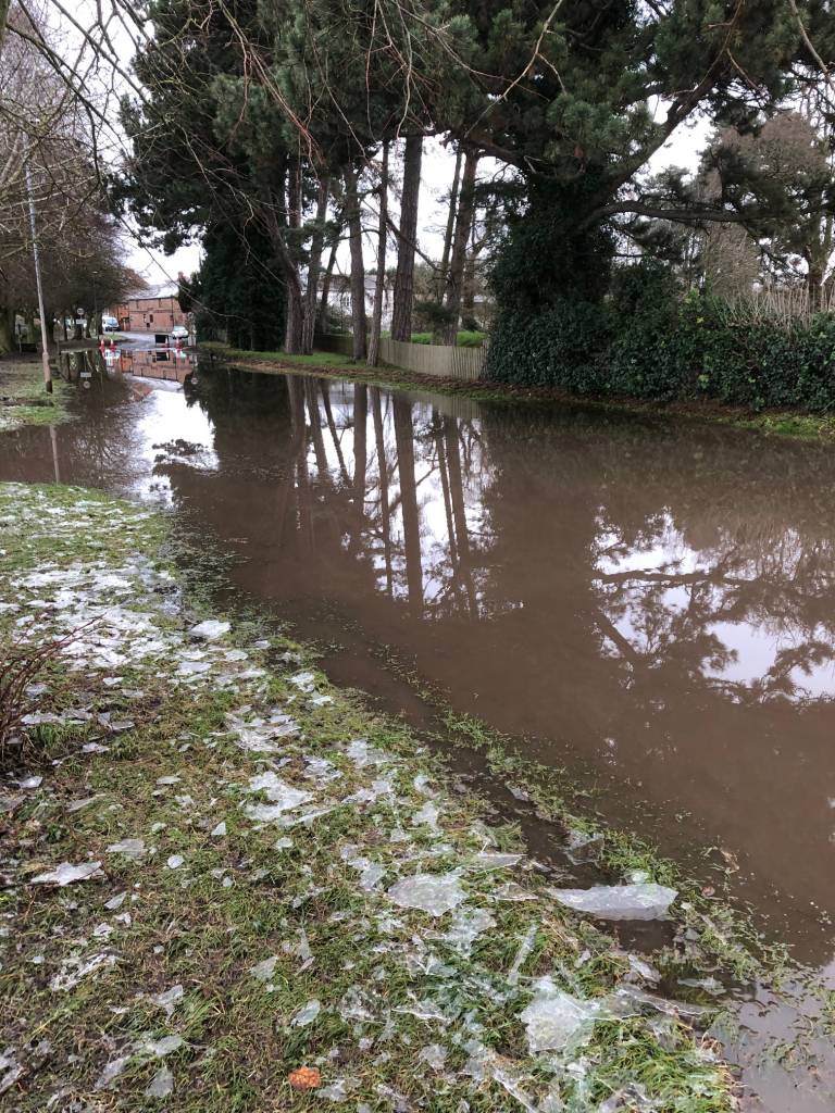 More flooding in Littelton Lane