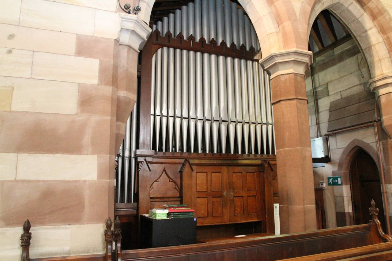 Organ Presented by William Fleming 1878
