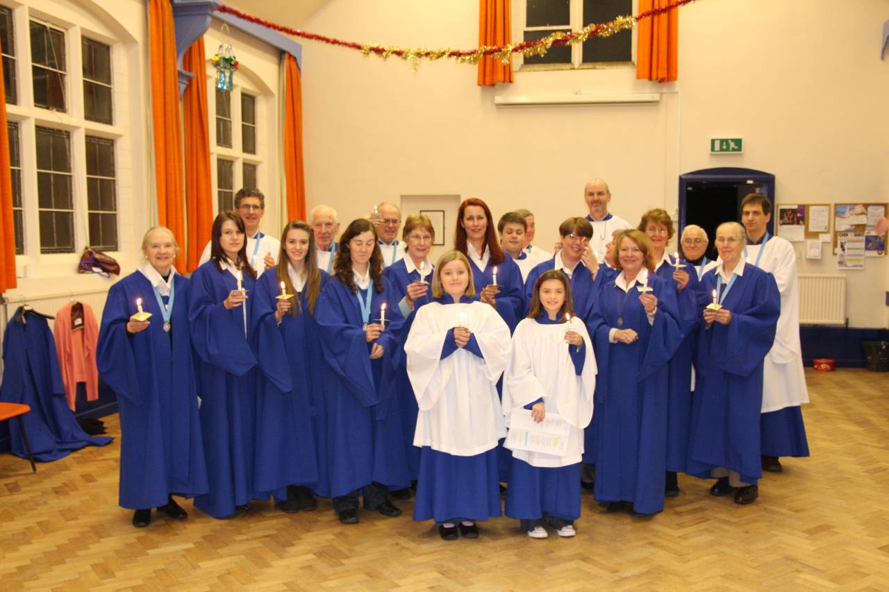 St. James' Church Choir at Christmas 2007