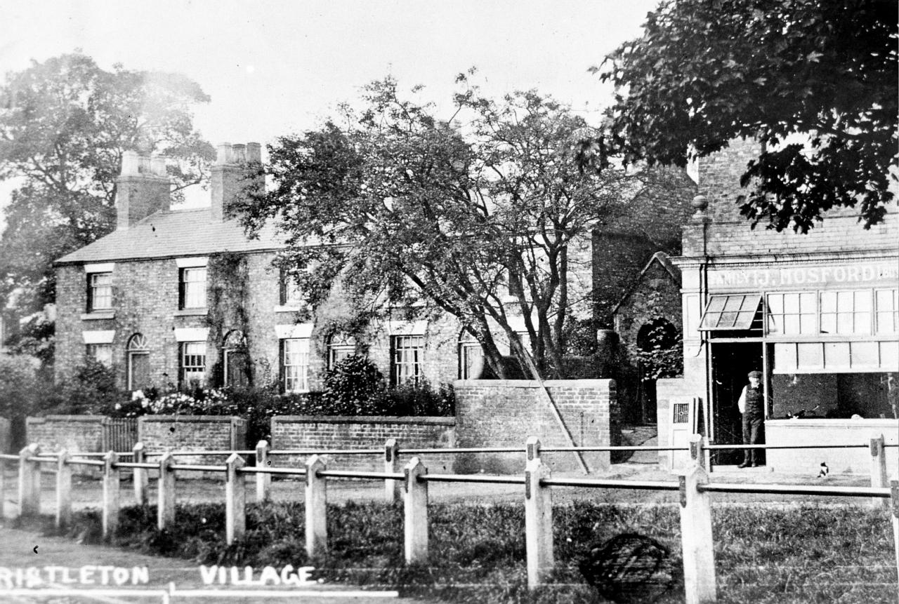 Christleton Village Green in 1907