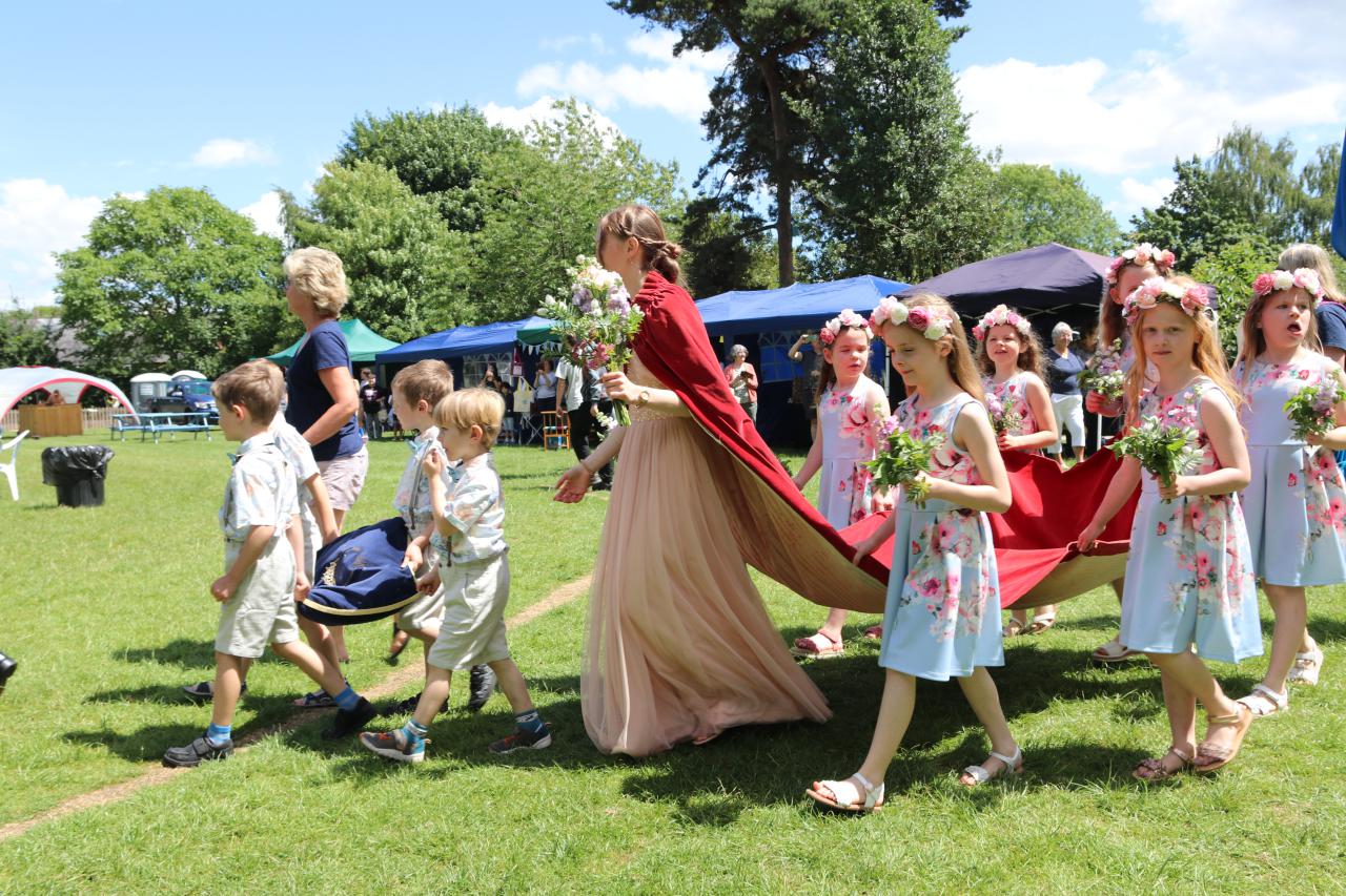 Rose Queen Procession