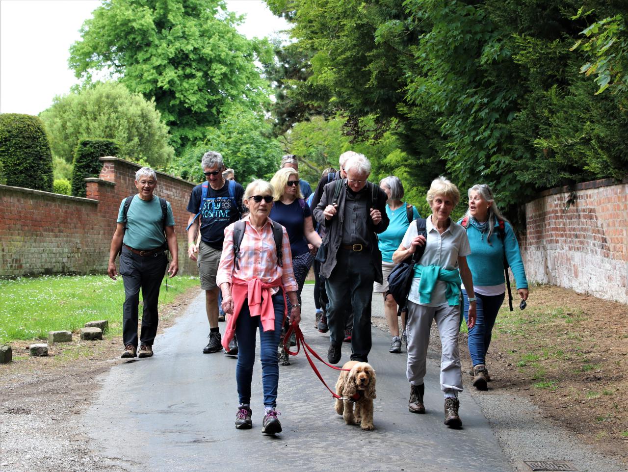 Along Clay Pits Lane