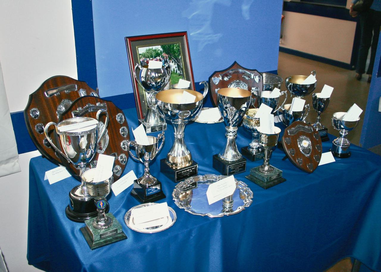 Christleton Show Trophies