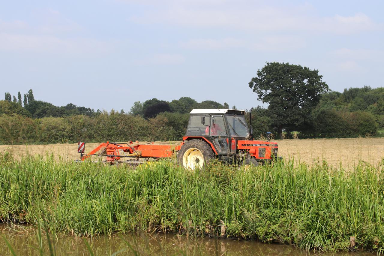 Haymaking at Brown Heath Farm Christleton