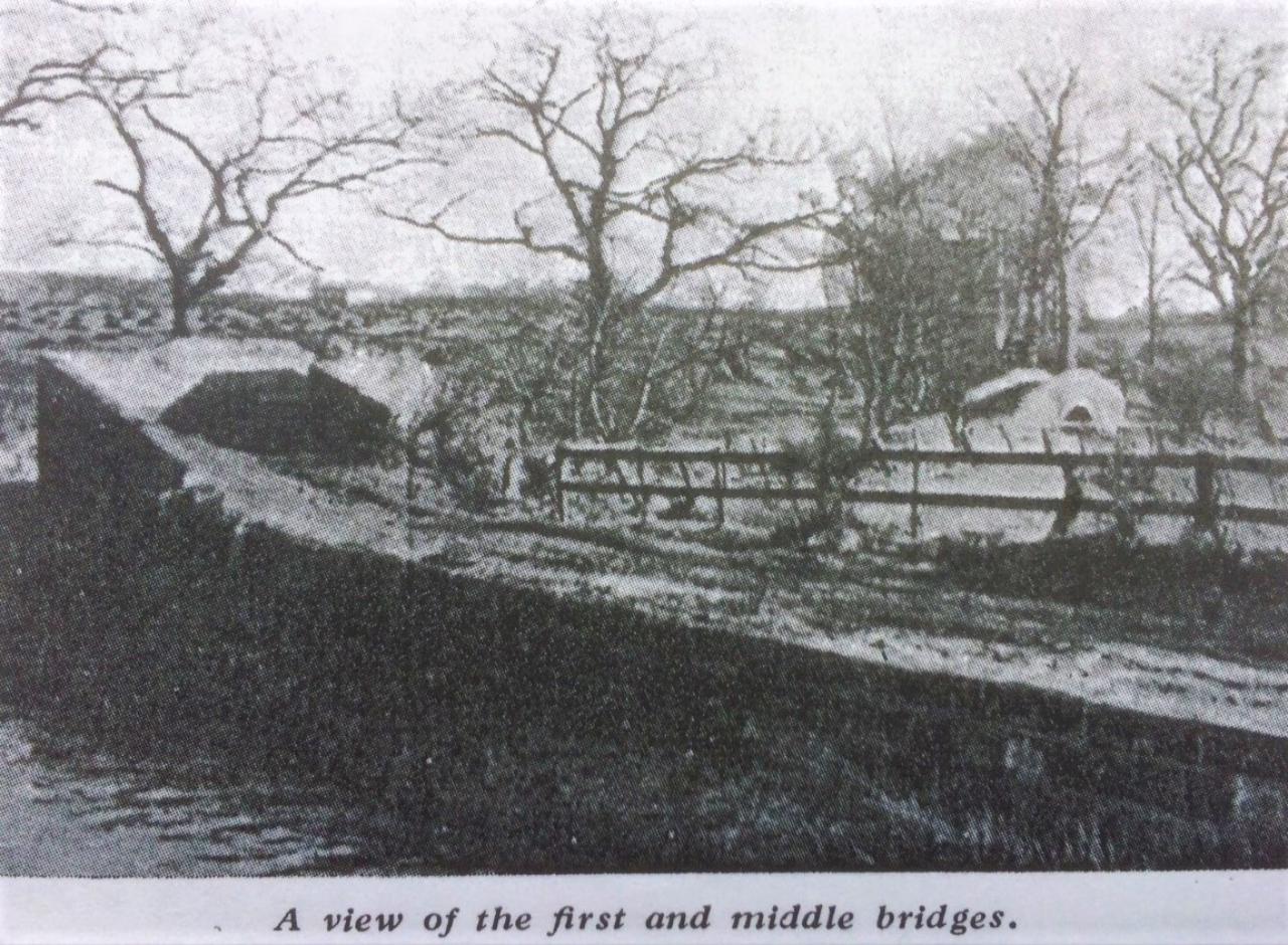 The Roman Bridges in 1947