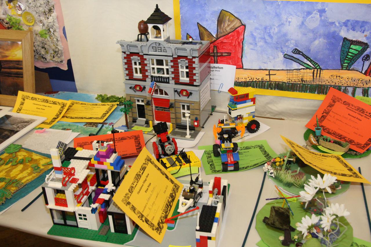 Children's Model Making Christleton Village Show