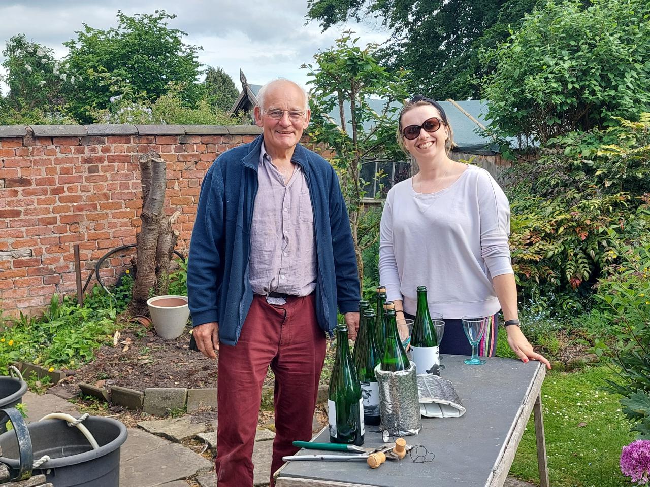 Our hosts at The Glass House