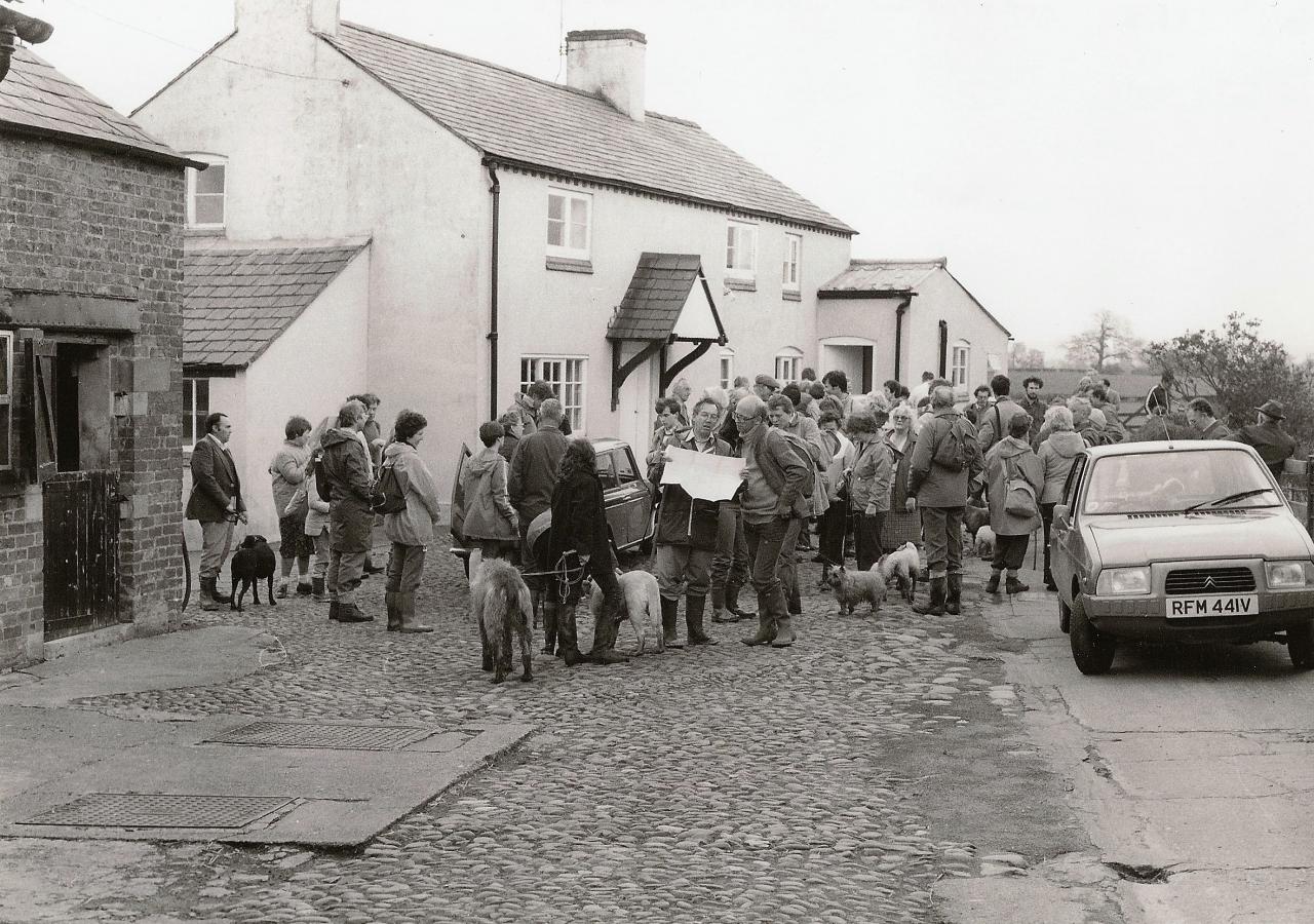 Beating the Bounds in 1983 at Stamford Mill
