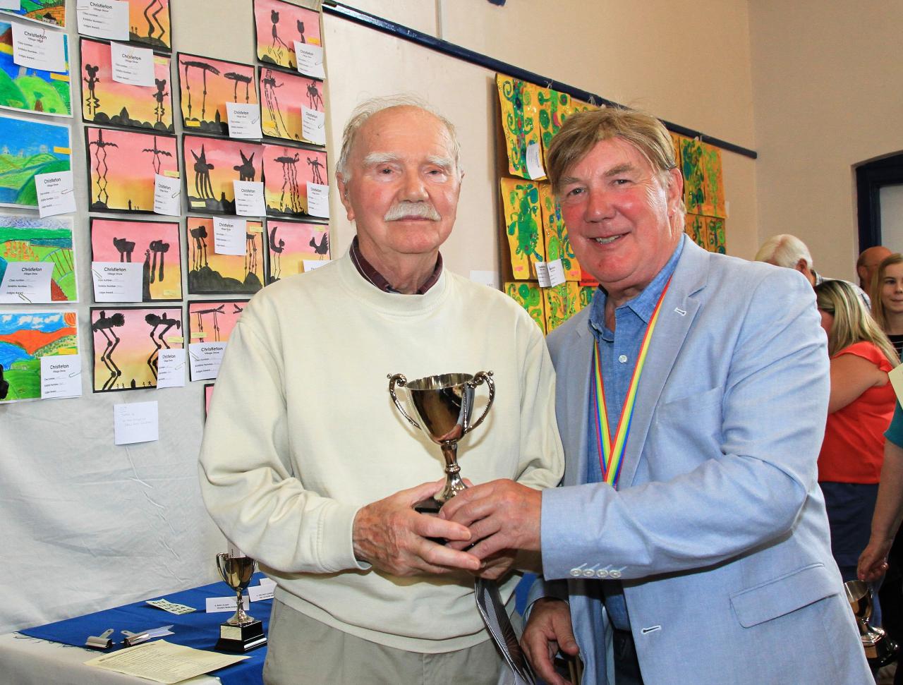 Ben Williams abd Stuart Parker Christleton Village Show