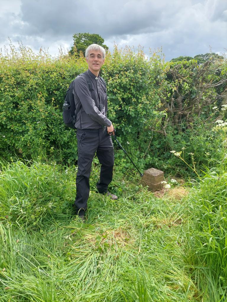 Saighton and Christleton Boundary stone