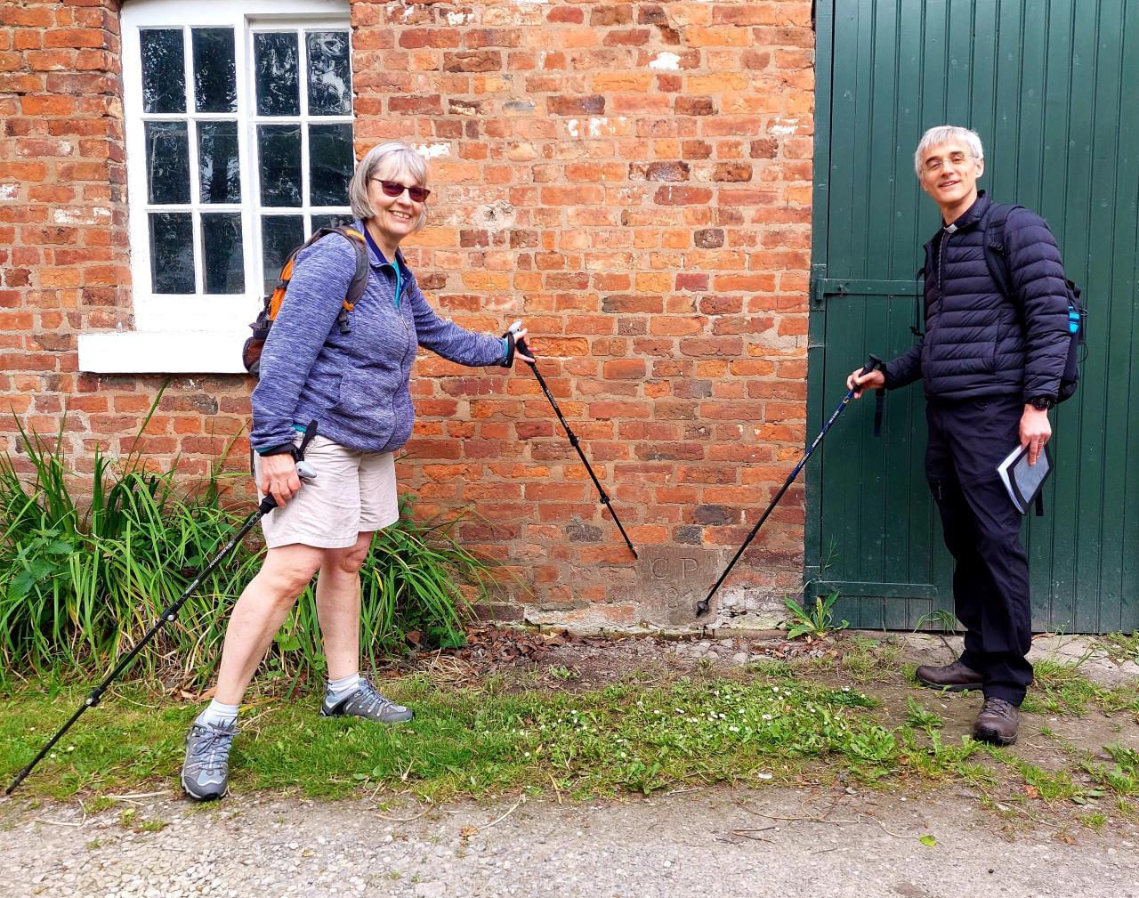 Tina and Stephan by Christleton stone