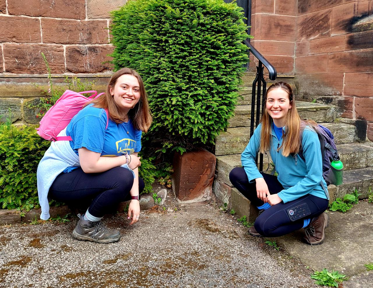 Boundary Stone at St.James' Christleton
