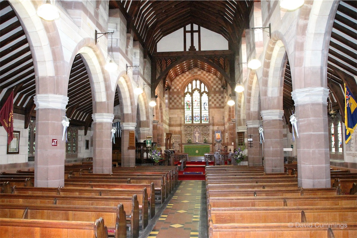 The Nave St James Christleton Butterfield desig  The Nave St James Christleton Butterfield desig