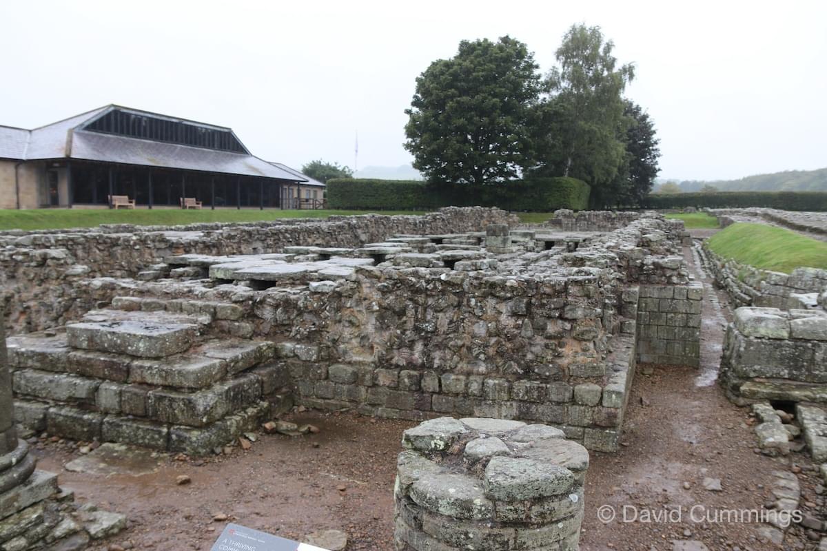 Corbridge in Northumberland today with the Museum