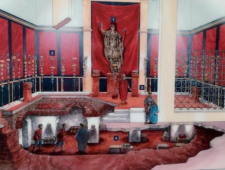 Reconstruction of bank under Northgate Street, Chester