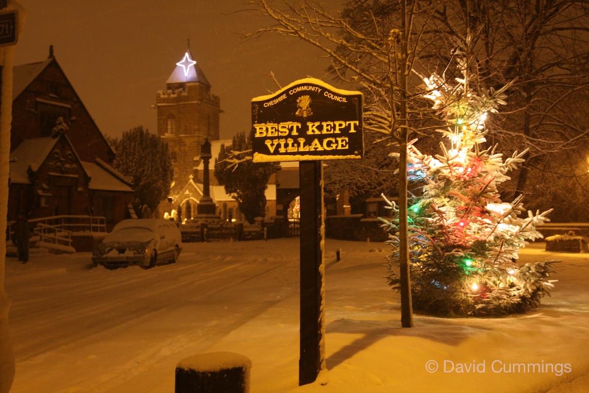Christleton Village Green & Church  Christleton Village Green & Church