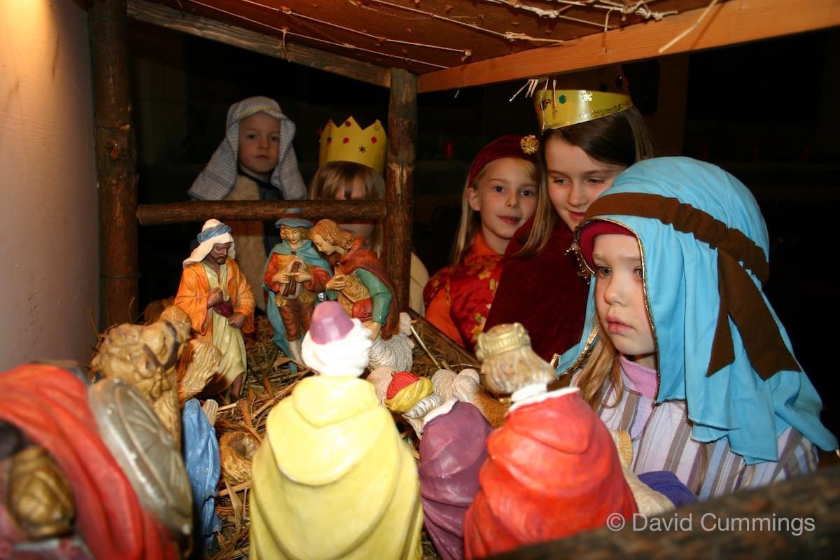 Christmas Crib at St. James'  Christmas Crib at St. James'