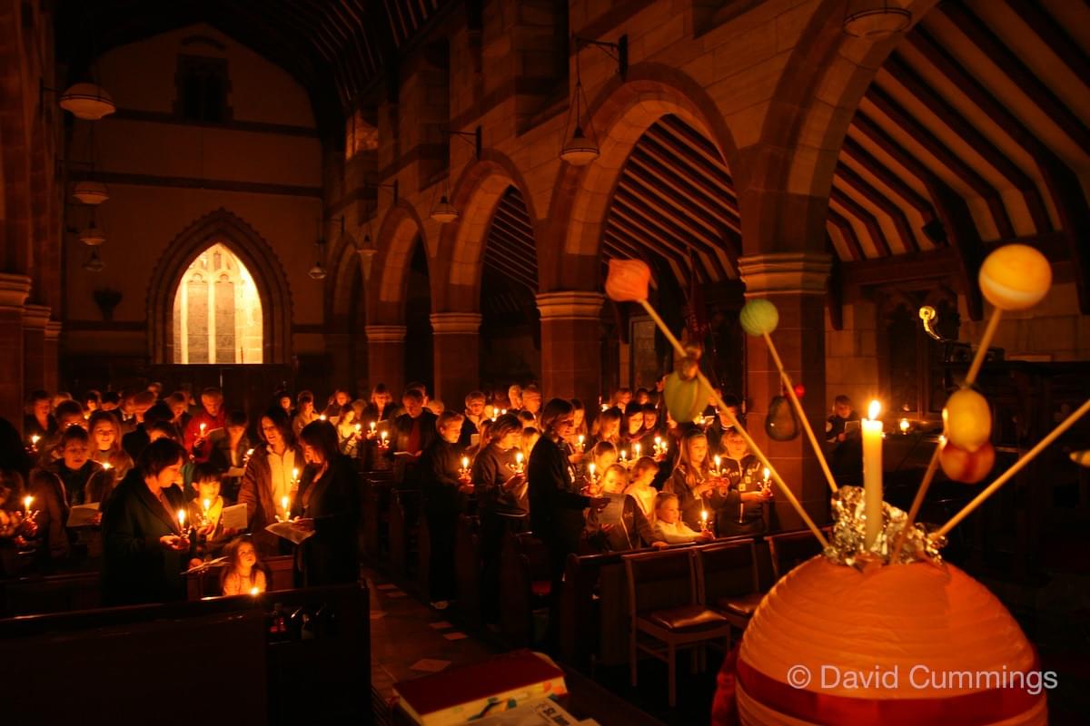 St James' Christingle 2008  St James' Christingle 2008