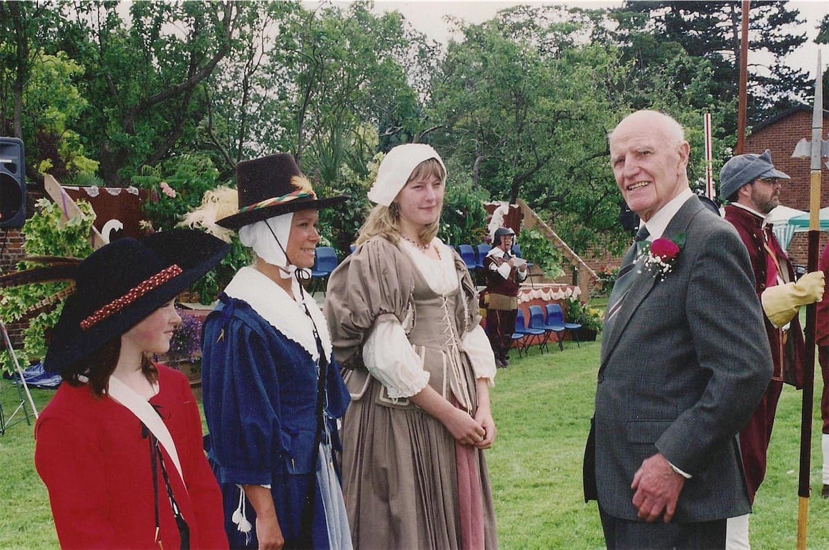 Guest of Honour at 2000 Village Fete