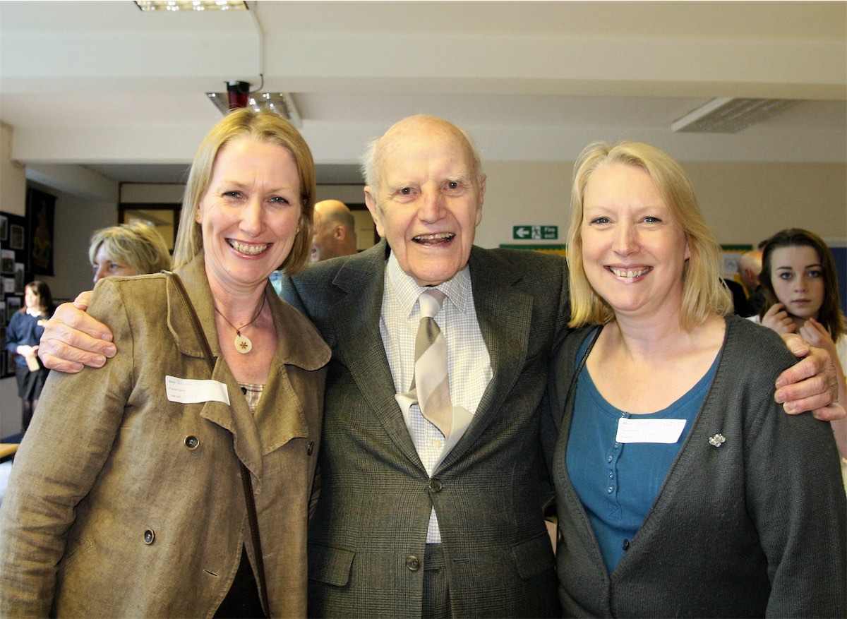 17a Les with Former Students at Anniversary