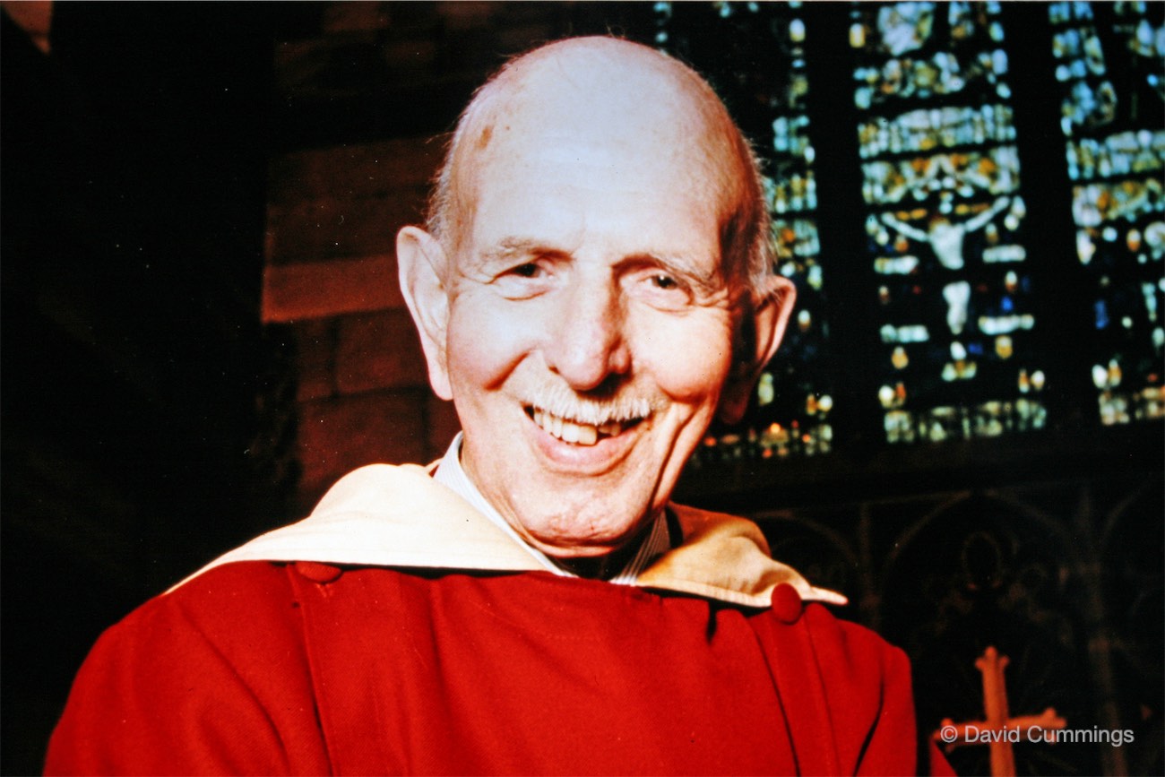 Cliff Boddy Chorister in Christleton for 79 years