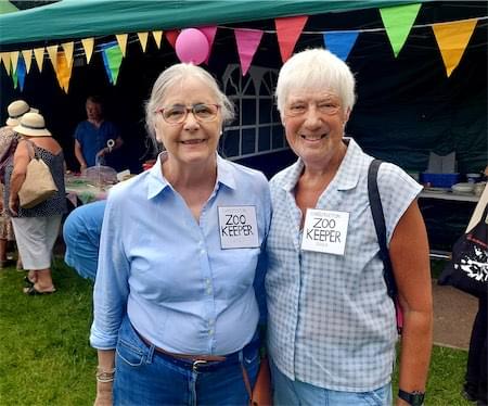 Ann Barclay and Ann Large