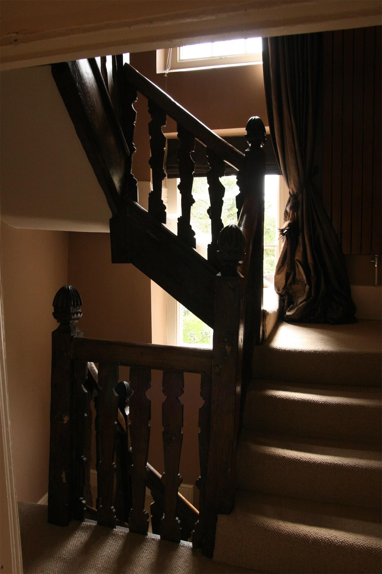 The Old Hall Staircase  The Old Hall Staircase