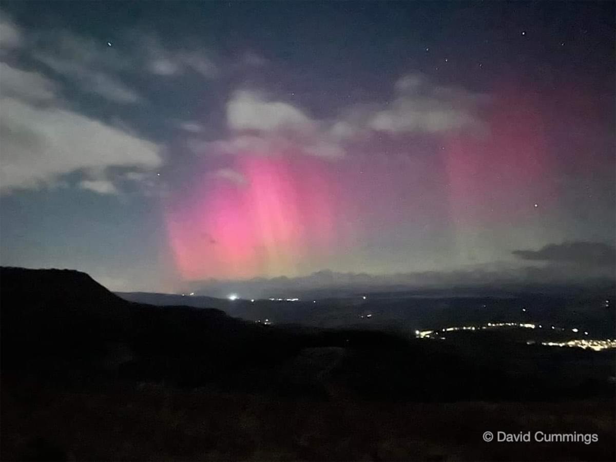  Aurora 2023 in South Wales  from Internet 