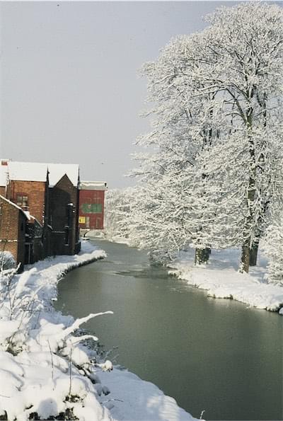 Frozen canal at Christleton 